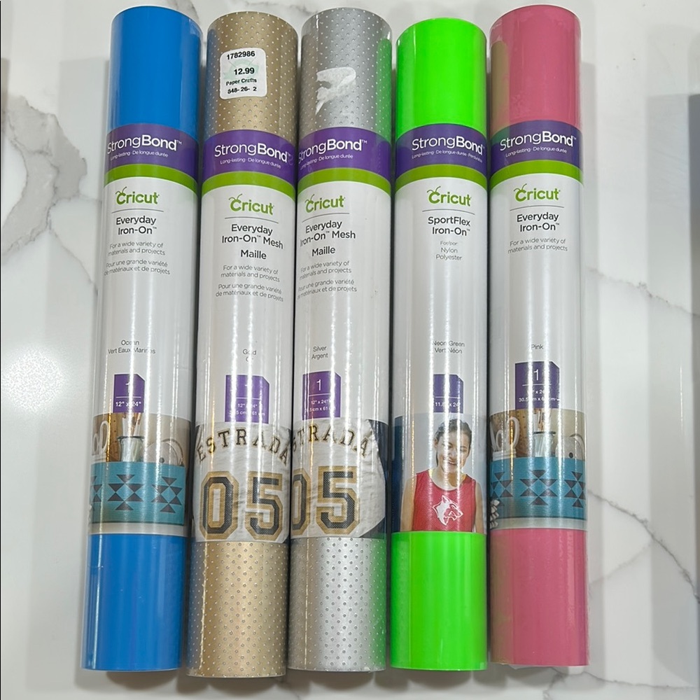 Cricut StrongBond Everyday Iron-On Vinyl Set